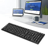 Mc-689 Usb Wired Computer Keyboard, Arabic Keyboard/English Pc Keyboard, Ergon