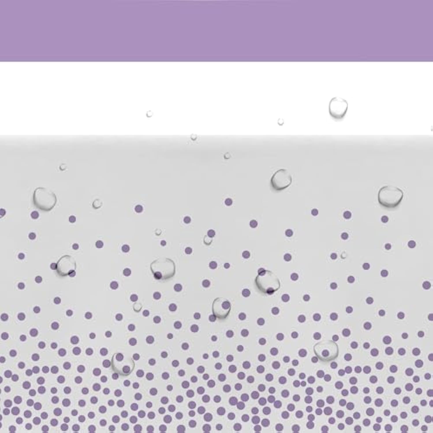 White And Purple Party Decorations Tablecloth, 3 Pack Disposable Purple Dot Table Cover Printed Table Runner For Birthday Baby Bridal Shower Wedding Anniversary Graduation, 86In X 55In