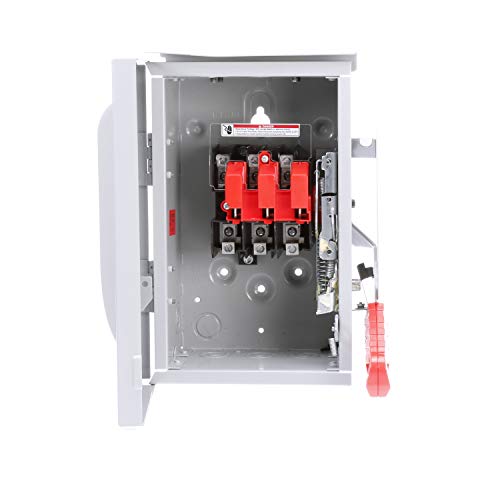 Hnf361R 30-Amp 3 Pole 600-Volt 3 Wire Non-Fused Heavy Duty Safety Switches