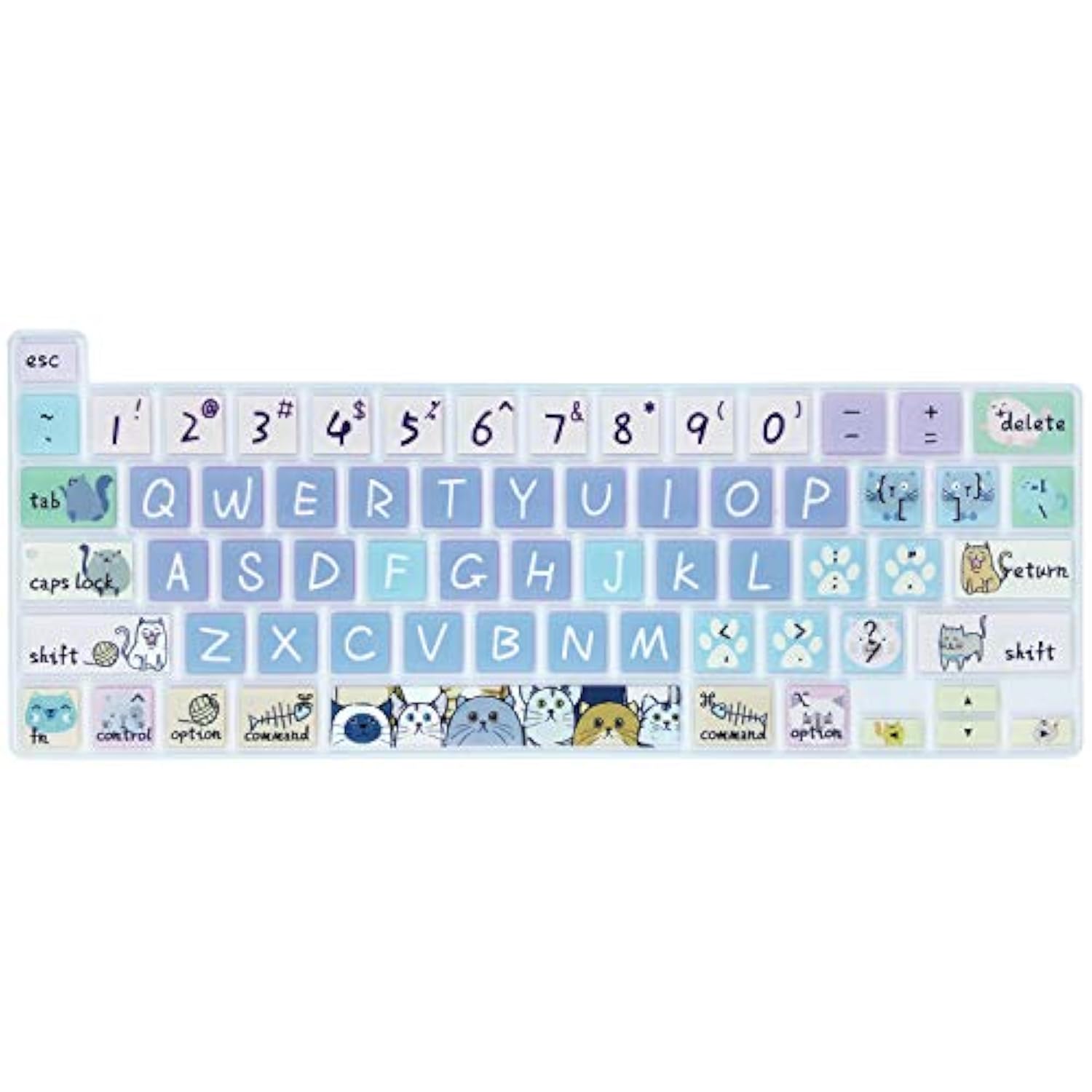 Silicone Keyboard Cover Skin For 2020-2022 Macbook Pro 13"(Model:A2338/A2289/A