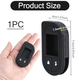 Remote Case For Viper, Soft Silicone Car Key Case Shell, Protective Fob Cover With Button, Non-Toxic Keyless Entry Remote Control Replacement For Viper #4706 5706 7351V 7752V 7756V