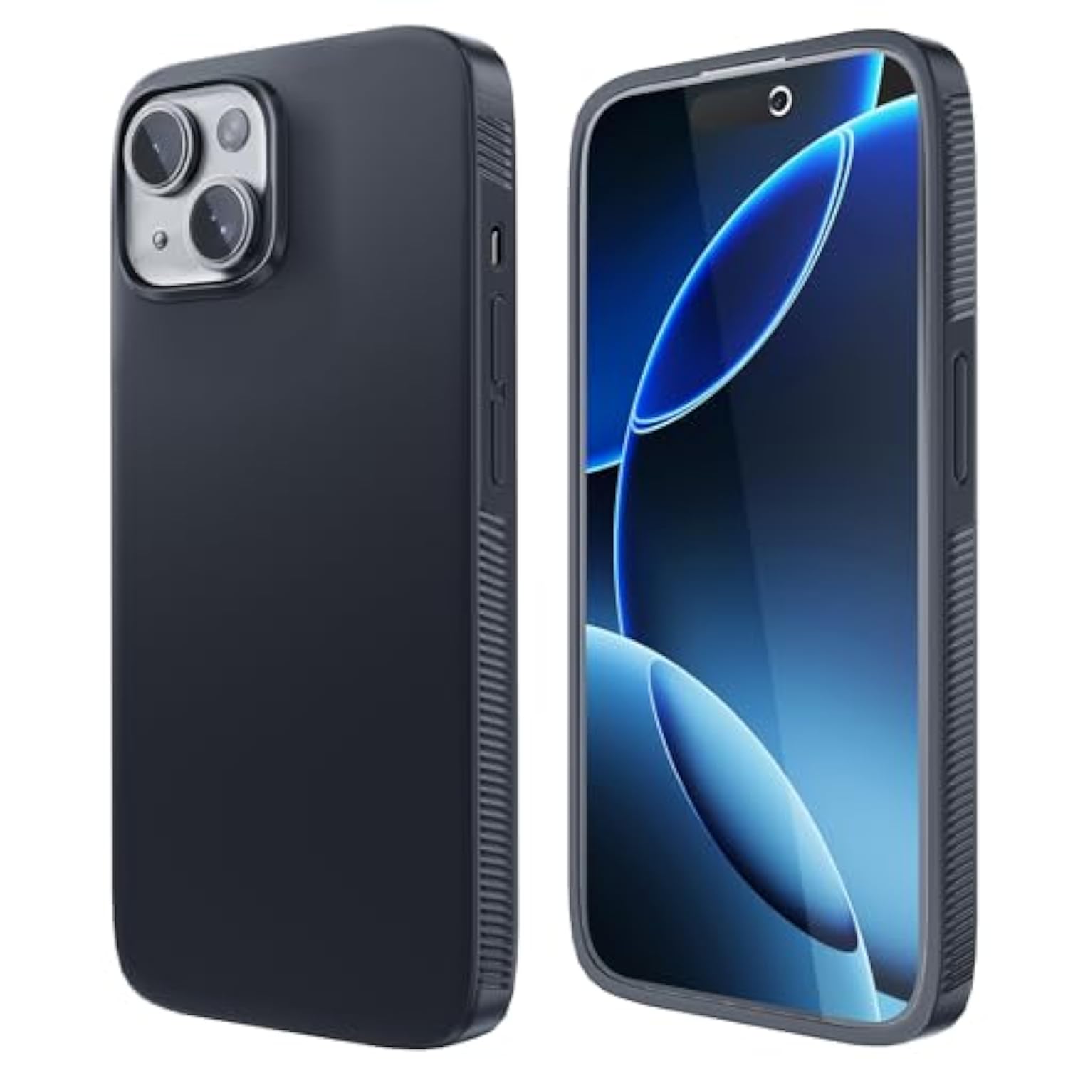 Phone Case For Iphone 13/14, Durable Protective Case, Scratch-Resistant And Shockproof, Designed For Magsafe, Slim Fit Back Cover, 6.1 ", Black