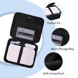 Hard Case For Liene M100 M110 M200 4X6'' / Hprt 4X6'' Photo Printer/Hprt Cp4100 / Yoton/Idprt Instant Picture Printer,Black (Case Only)