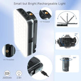 Overhead Phone Tripod with Rechargeable Light for Cooking & Content Creation