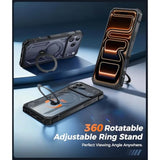 iPhone 17 Pro Max Premium 360 Spin Magnetic Kickstand Case