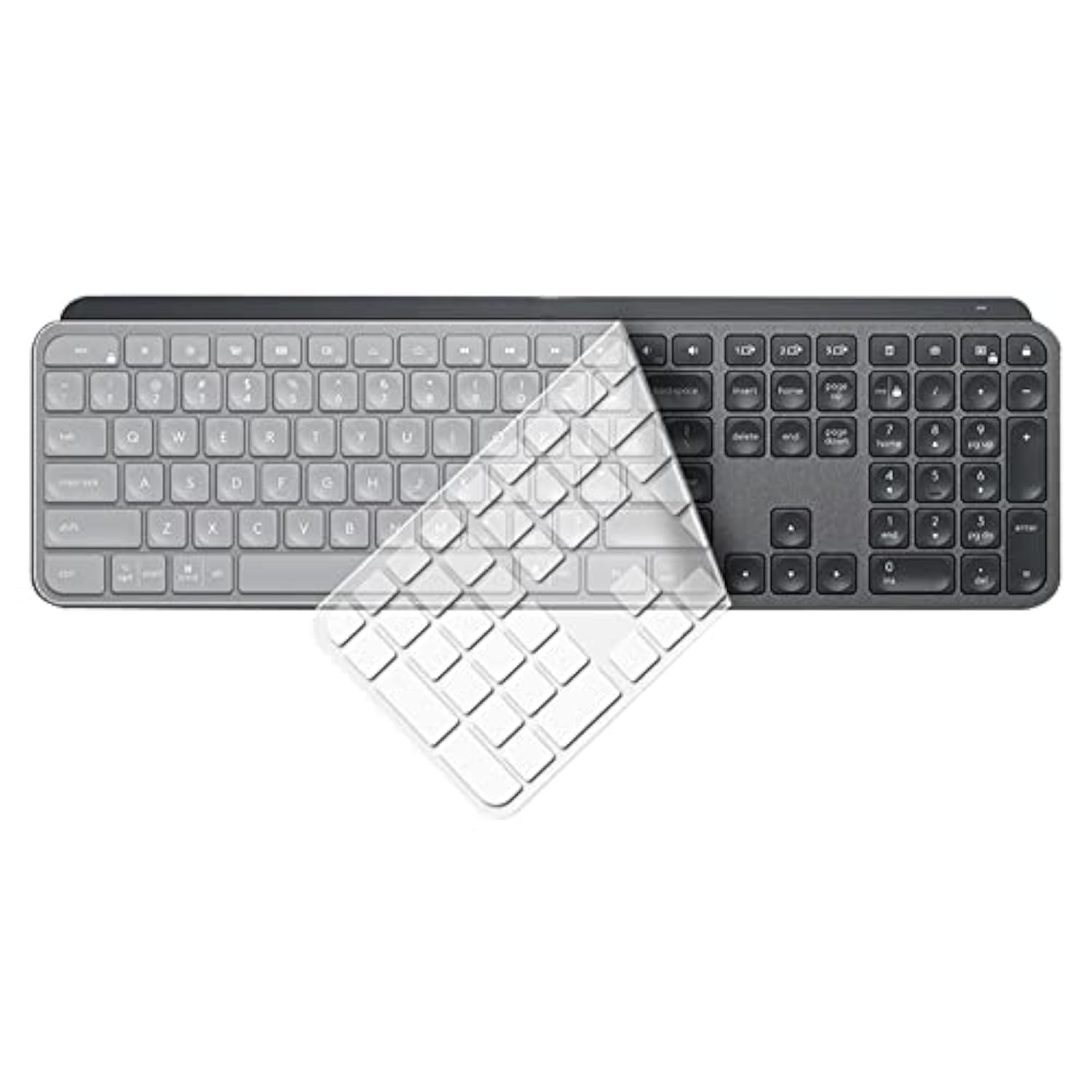 Dust-Proof Silicone Keyboard Skin Cover Compatible For Logitech Craft Advanced