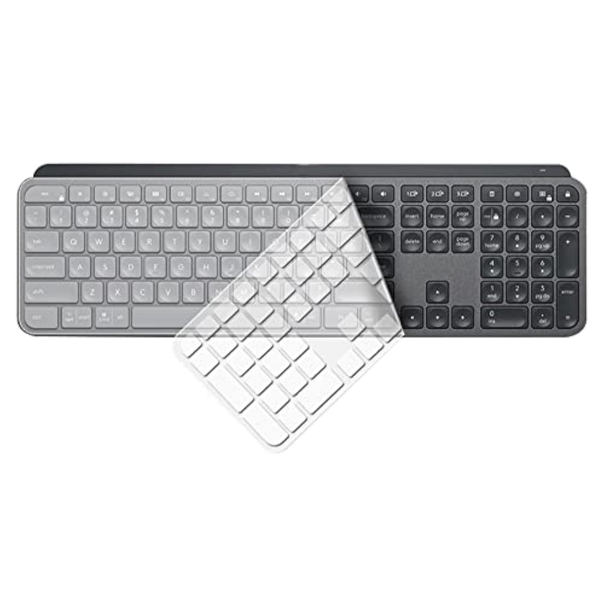 Dust-Proof Silicone Keyboard Skin Cover Compatible For Logitech Craft Advanced