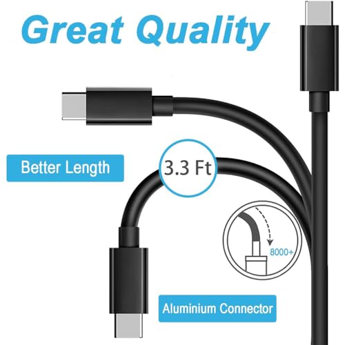 Replacement  Smart tv Remote Control Charger Cord, USB C Charging Cable Adapter for  Frame tv Remote, Solar Cell Voice/QLED Control