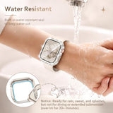Waterproof Case for Apple Watch Screen Protector 40mm Series 6/5/4/SE - 2 in 1 Rugged Band