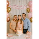 Omg Ur A Teenager Banner – 13Th Birthday Decorations For Girls, Rose Gold Glitter Happy 13Th Bday Party Decor, Pre-Strung Teen Girl Birthday Decorations For 13 Year Old Girl