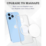 6 Metal Rings Ultra-Thin 0.4mm for MagSafe Accessories iPhone Galaxy Kindle