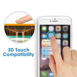 JETech 3-Pack Screen Protector for iPhone 8 Plus, iPhone 7 Plus, iPhone 6s Plus and iPhone 6 Plus, Tempered Glass Film, 5.5-Inch
