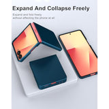 For Samsung Galaxy Z Flip 7 Case Matte Frosted, Slim Hard Pc Cover With Anti-Slip Grip, Lightweight Protective Flip 7 Phone Case With Stylish Colored Design (Matte Teal)