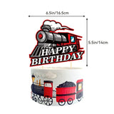 Train Party Decorations Retro Train Birthday Party Supplies Includes T