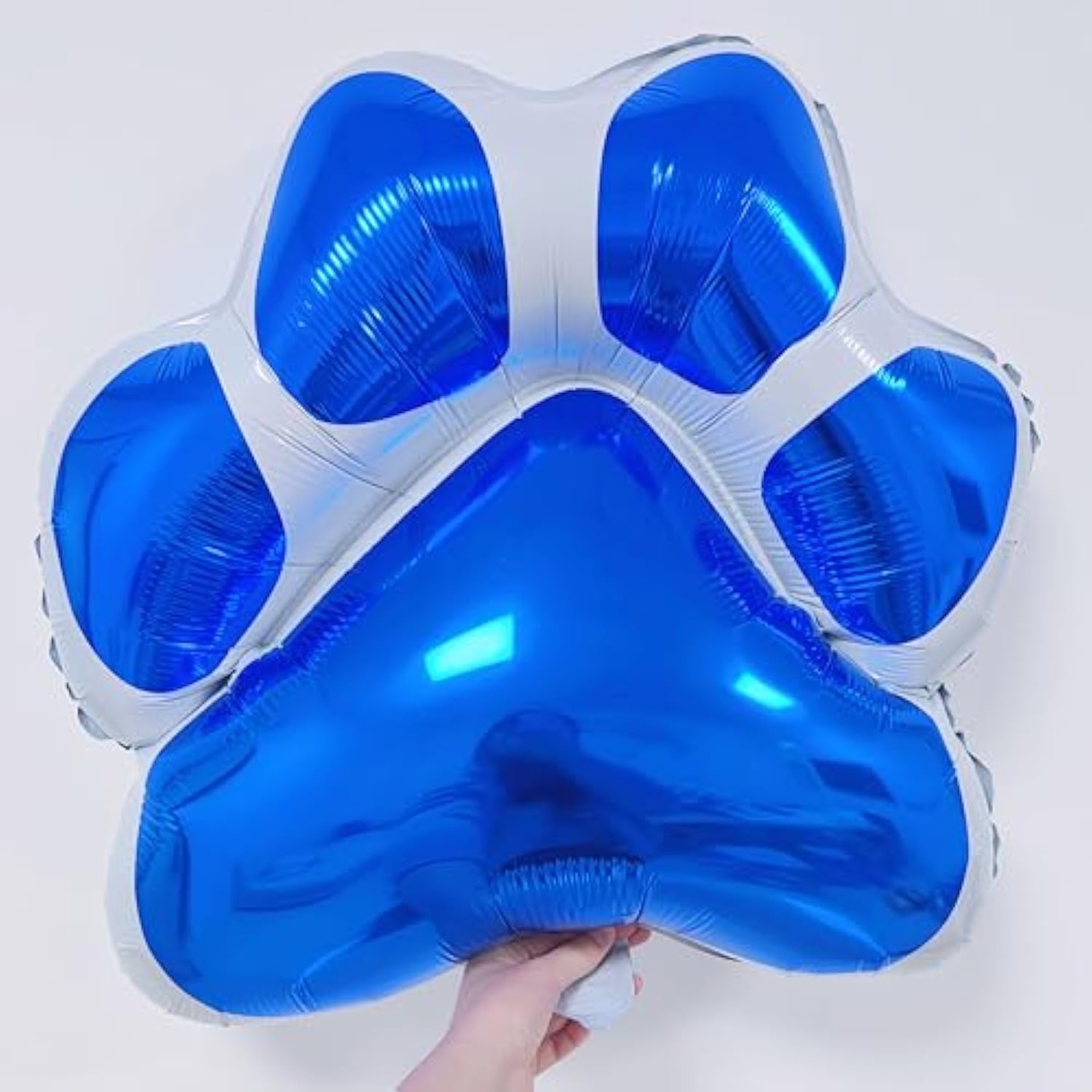 23pcs Dog Party Decorations Pink Paw Print & Alphabet Balloons, Blue Dog Paw