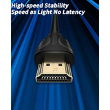 4K Hdmi Cable 30Ft, High Speed Hdmi 2.0 Cables &4K@60Hz 2K 1080P, Ultra High S