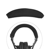 Headband Protector Compatible With Mdr-V6/ V600/ V900/ Mv1/ Z600/ 7506/7509/C D900St/ M1St Headphones, Replacement Flex Fabric Cover, Easy Diy Installation (Black)