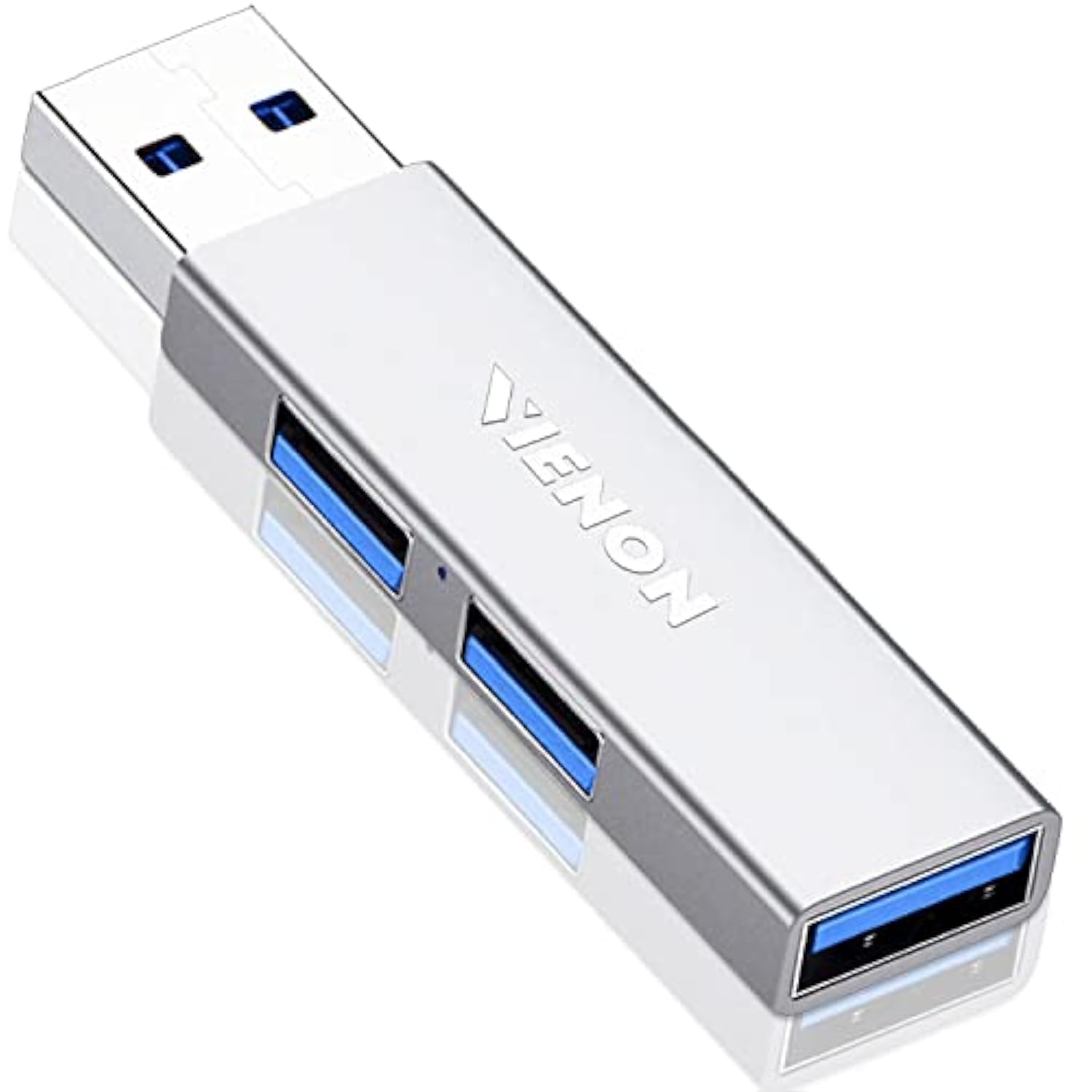 Usb 3.0 Hub, Aluminium 3-Port Usb Hub Usb Splitter Usb Expander For Laptop, Xb