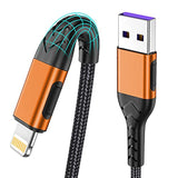 Iphone Charger, [Mfi Certified] 3Pack 6Ft Lightning Cable For Usb A Charger Cable, Fast Iphone Charging Cord Compatible With Iphone Xs Max/Xs/Xr/X/8/7/6S/6/Plus/Se/Ipad(Orange)