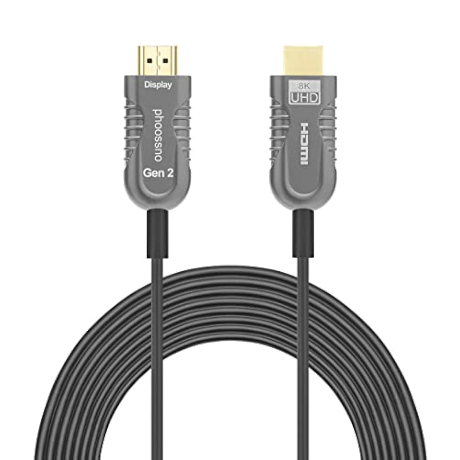 Certified 8K Hdmi 2.1 Fiber Optical Cable, 10K Ultra High Speed Hdmi Gen2 10M