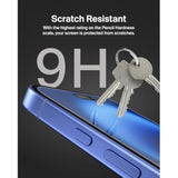 Belkin ScreenForce TemperedGlass Treated Screen Protector for iPhone 16 Plus, 15 Plus, & 14 Pro Max - Scratch-Resistant w/ - Includes Easy Align Frame for Bubble Free Application