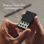 Original Remarkable Paper Pro Pen Replacement Tips - Set of 6 Durable Carbon-Filled Nibs for Precise Writing and Sketching