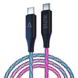 Light Up Charger Cable - Globright Braided Led Charging Cable, Glowing Fast Ch