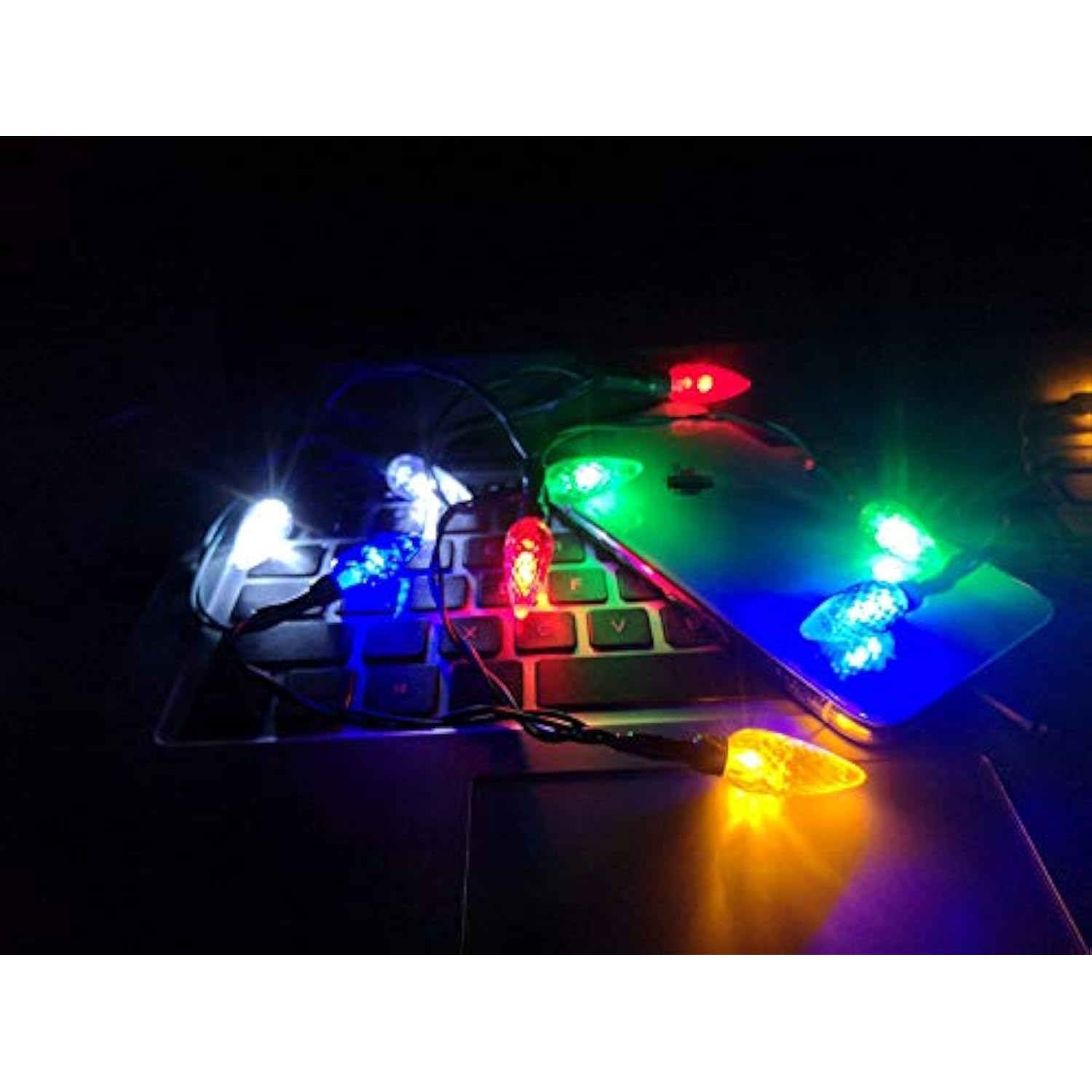 Holiday Led Christmas Lights Charging Cable, Usb And Bulb Charger, 50 Inch 10