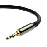 Mediabridge 3.5mm Male To Male Stereo Audio Cable (8 Feet) - Step Down Design for iPhone, iPod, Smartphone, Tablet and MP3 Cases