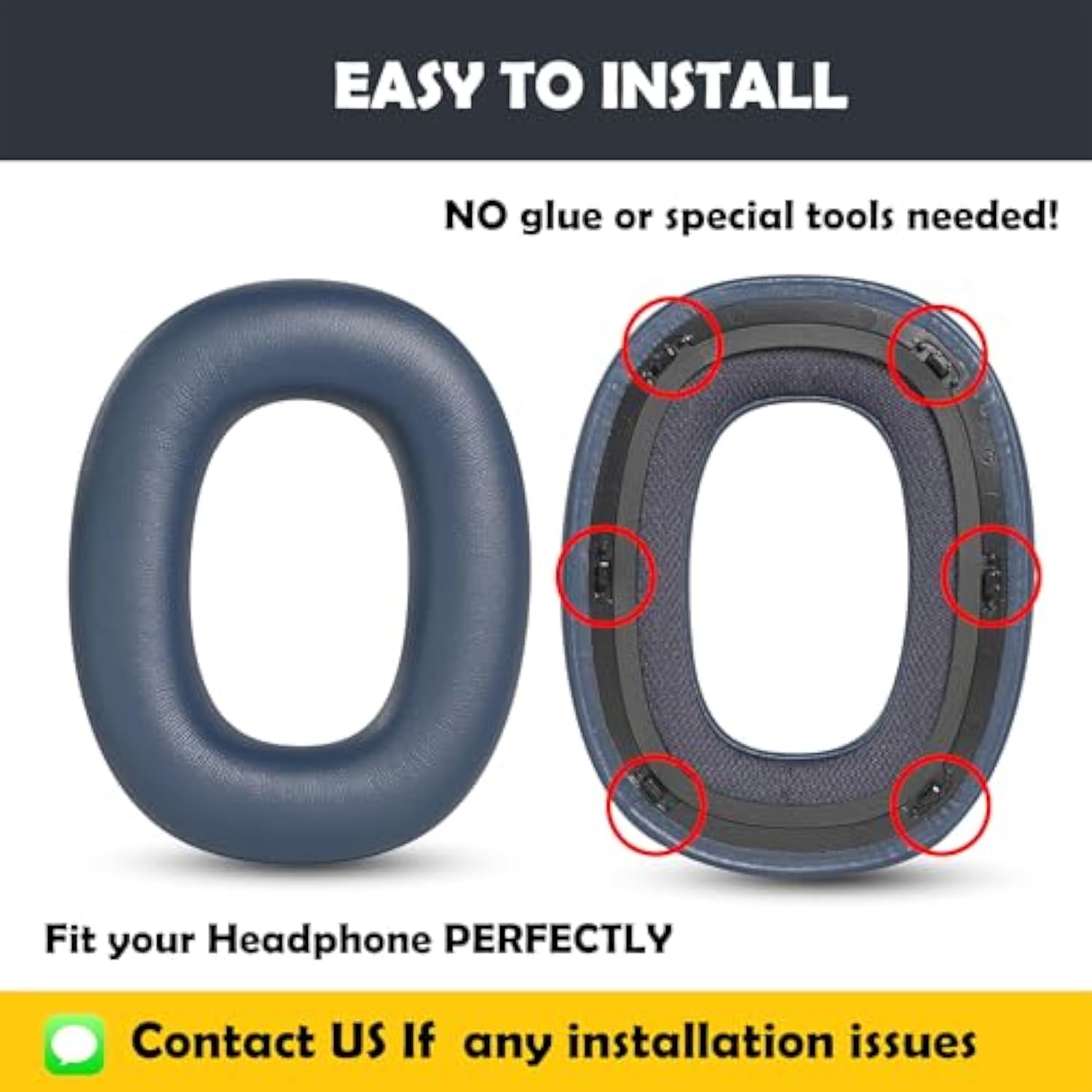 Px8 Replacement Earpads And Headband Cushion Compatible With Bowers & Wilkins Px8/Px7 S2E/Px7 S2 Over-Ear-Headphones (Not For Px Px7 P7) With Protein Leather/Memory Foam