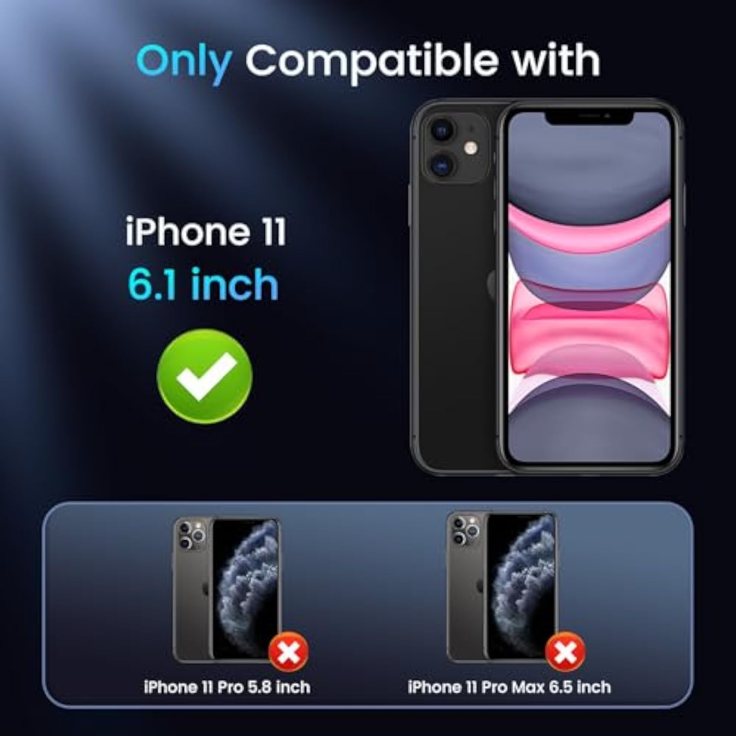 For Iphone 11 Case, Iphone 11 Phone Case [Compatible With Magsafe] [Built-In Invisible Stand] [Heavy Duty Drop Protection] Shockproof Rugged Protective Magnetic Cover Accessories Green