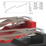 Red Kailh Gm4.0 And Black Gm8.0 Mouse Micro Switch For Gaming Mouse
