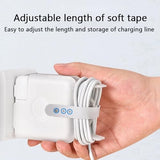 Case For Apple Macbook Charger - Travel Cord Organizer For 35W/30W/29W Adapters, Usb-C Power Charging Cable Management Cord Winder For Macbook Air 12'' 13'' (A1540 A2164 A1882 A2676)