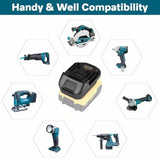 Battery Converter For Makita Tools For Milwaukee M18 18V For Dewalt 20V Battery Li-Ion Adapter (Only Adapter)