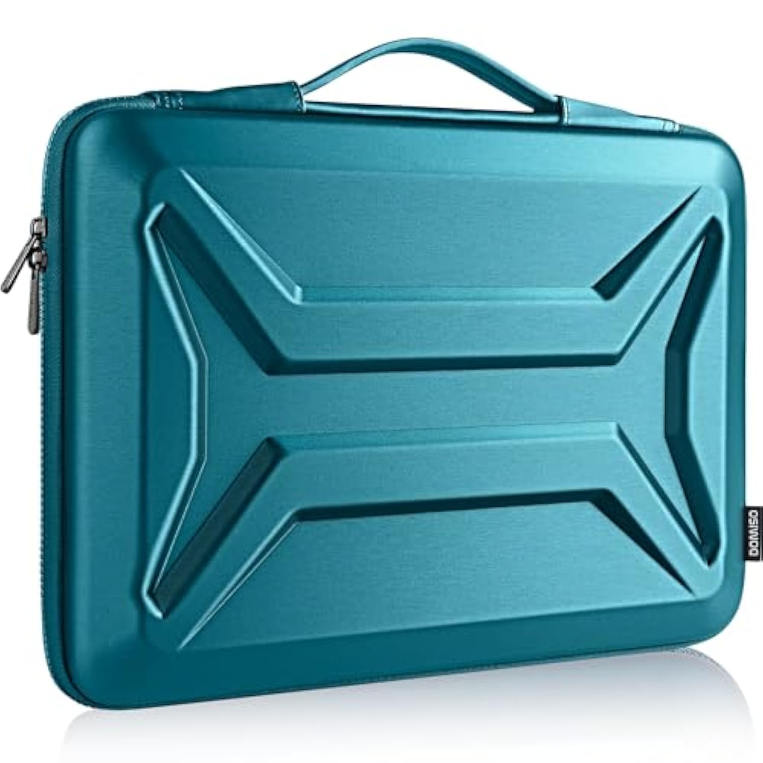 15.6 Inch Laptop Sleeve Rugged Case Waterproof Hard Shell Protective Bag Fits Most 15-15.6" Laptops/Macbook Pro/Lenovo Ideapad/Hp Envy/Dell Xps (Teal)