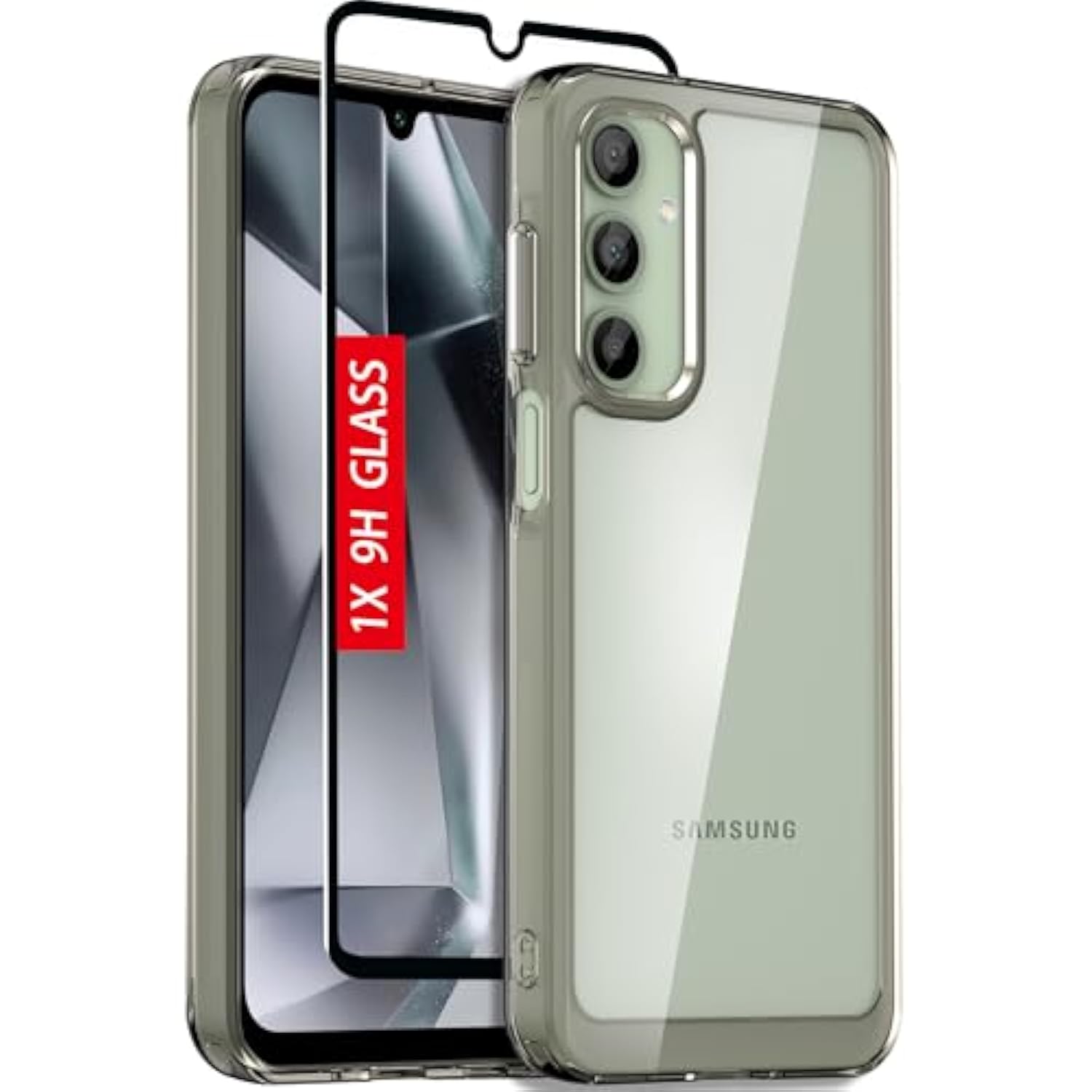 For Samsung Galaxy-A16-5G Phone Case: Military-Grade Shockproof Phone Cover With Tempered Glass Screen Protector, Anti-Scratch & Reinforced Bumpers - Crystal Clear