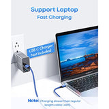Long Usb C To Usb C Cable [20Ft, 1-Pack], 20 Foot Usb 2.0 Type C To Type C Cha