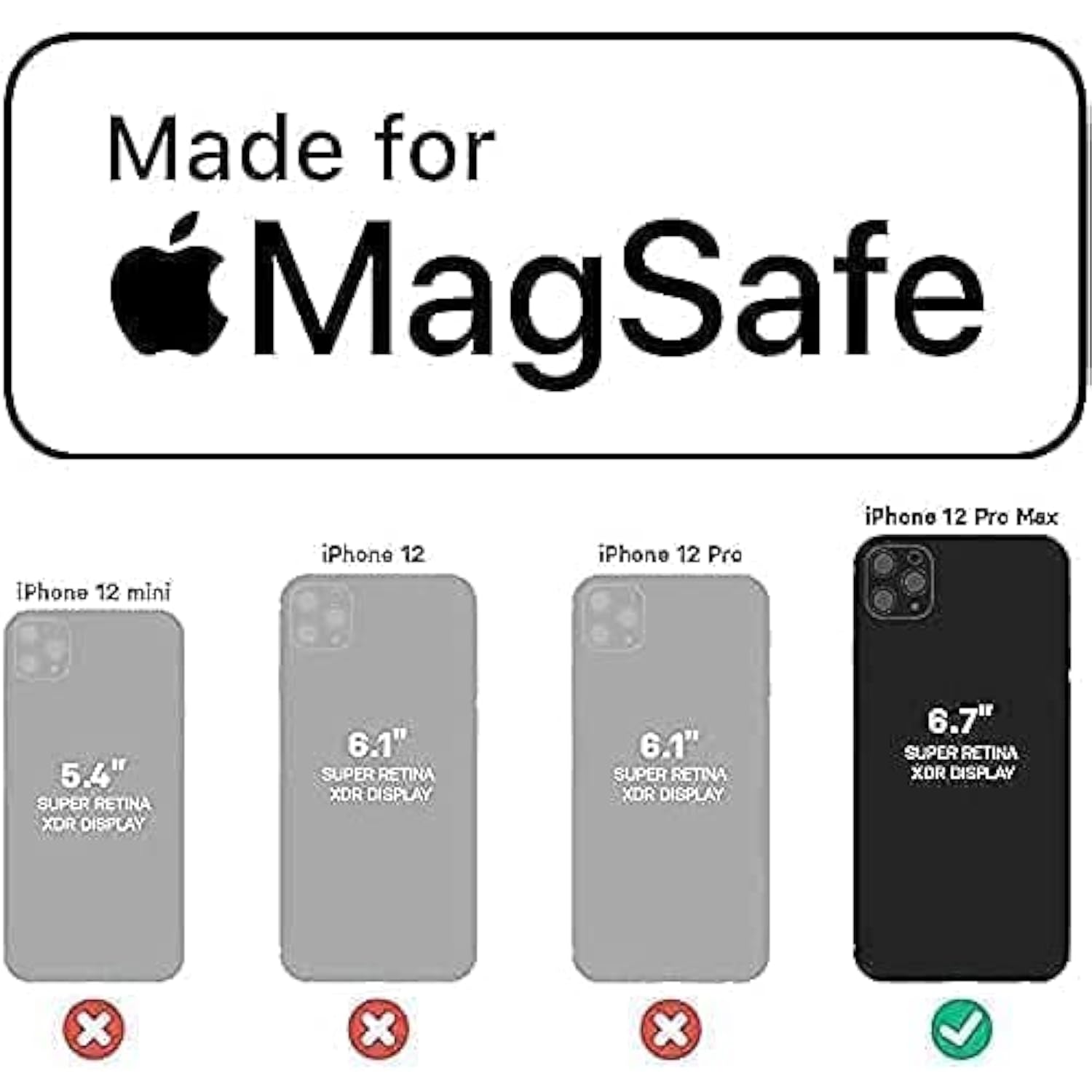 OtterBox Symmetry Case with MagSafe for iPhone 12 PRO MAX (ONLY) - Stardust - Non-Retail Packaging