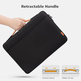 Laptop Sleeve Case 17 Inch Computer Carrying Bag For Lg Gram 17/Dell G7/17.3" Lenovo Legion 5/5I/Ideapad L340/Hp Gaming Pavilion 17/ Envy Laptop 17/17.3" Hp Probook 470,Black
