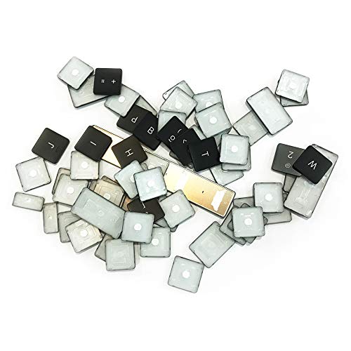 Keyboard Keys, Keycap Us Set Replacement For Macbook Pro Touch Bar 13-Inch A1989, 15-Inch A1990 2018 2019