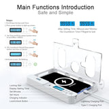 Portable Smart Auto Phone Timer Lock Box For Iphone And Android Phones, Self-Control Timer Locker To Help Kids,Students, Adults Focus Back,Prevent Excessive Games, Mobile Phone Addiction(New)