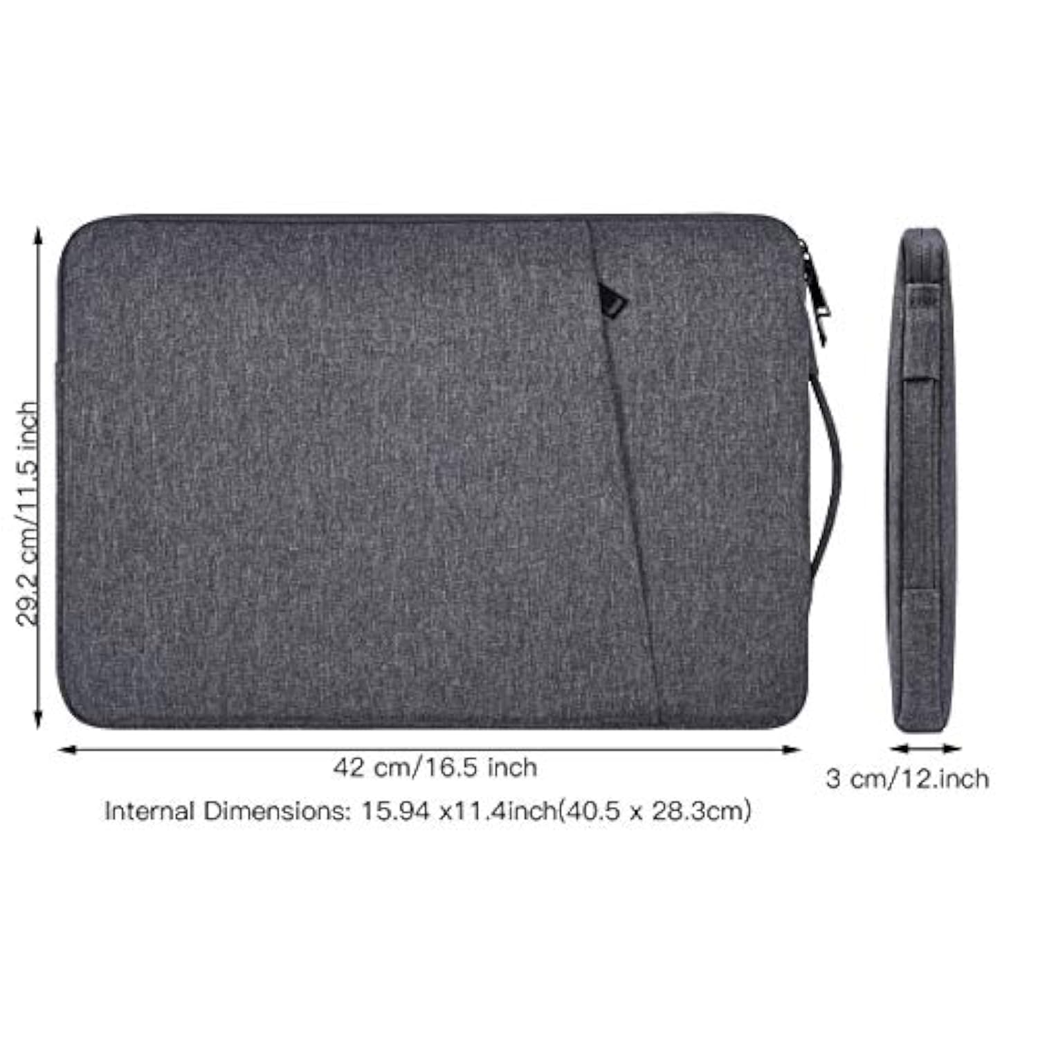 Drawing Carrying Tablet Sleeve Case For Xp-Pen Artist12 / Artist 13.3 Pro 13.3 Inch,Veikk A15, Compatible With Wacom Cintiq 13Hd, Huion Inspiroy H1161 Bag(Space Grey)