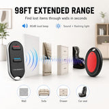 Key Finder Tv Remote Control Finder, No Smartphone Needed Easy To Use Suitable For The Elderly 80Db Rf Locator Device,Key Finders Make Noise Keychain Tracker/Wallet Finder