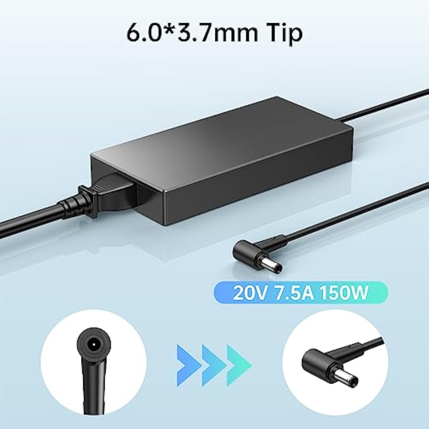 20V 7.5A 150W Charger Adp-150Ch B A18-150P1A For Asus Tuf A15-Fa506 A17-Fa706