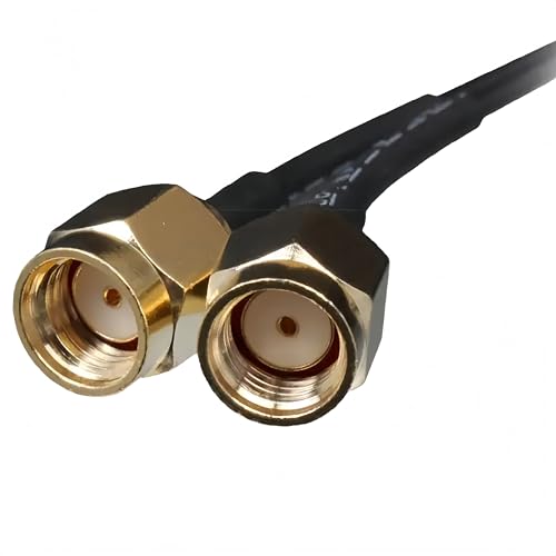 External Rp-Sma Antenna Wifi 6E Tri-Band 2.4Ghz/5Ghz/6Ghz With 3.94Ft Extension Cable Magnetic Base Compatible With Asus Rog Strix/Maximus/Proart/Tuf Gaming Motherboards And 2T2R Wifi Cards