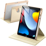 JETech Rotating Case for iPad 9/8/7 (10.2-Inch, 2021/2020/2019 Model, 9th/8th/