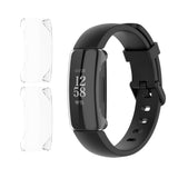 Screen Protector Case For Fitbit Inspire 3/2 Smart Watch, 2-Pack Soft Tpu Ultra-Thin Full Face Cover Replacement Bumper Accessories, Clear
