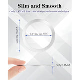 6 Metal Rings Ultra-Thin 0.4mm for MagSafe Accessories iPhone Galaxy Kindle