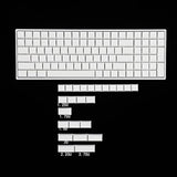 124 Key White Blank Zda Xda V2 Keycaps Pbt Keycap For Mx Keyboard 104 87 61 Me