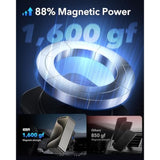 15W MagSafe Car Mount Charger, Fast Wireless Charging for iPhone 15/14/13/12